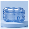 blue jelly puffy airpods case