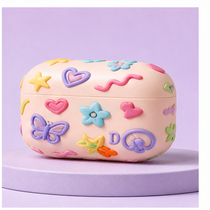doodle pop raised graphic case