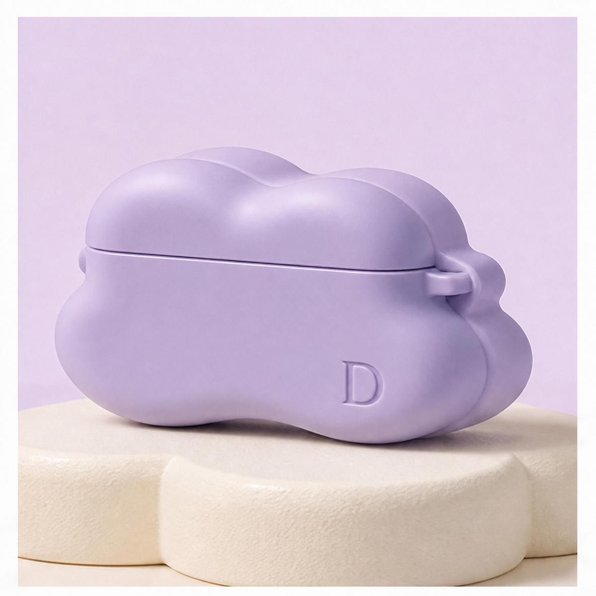 lilac cloud soft touch case