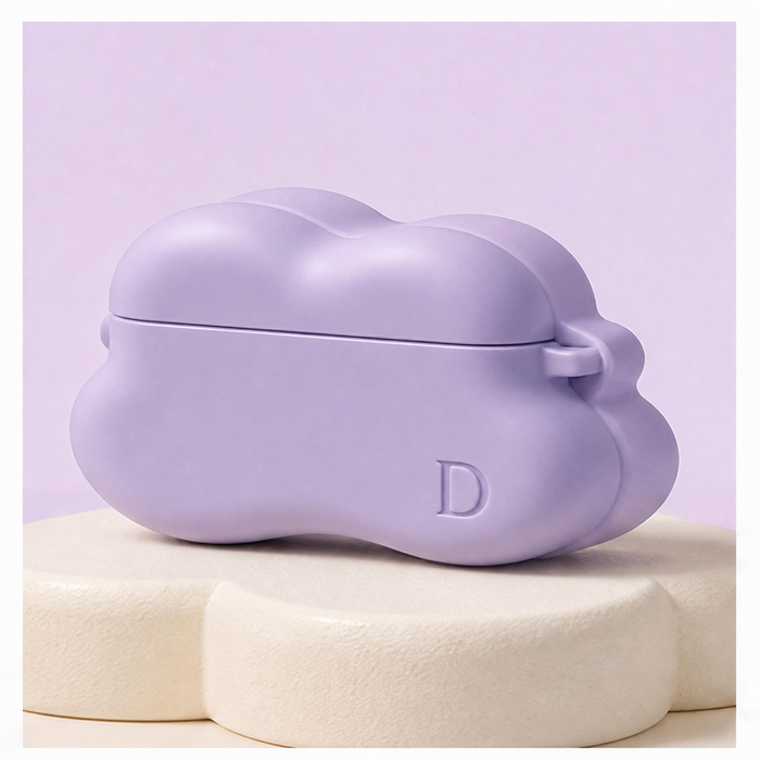 lilac cloud soft touch case