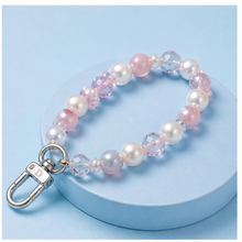 pastel pearl wrist strap