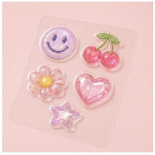 y2k puffy sticker set